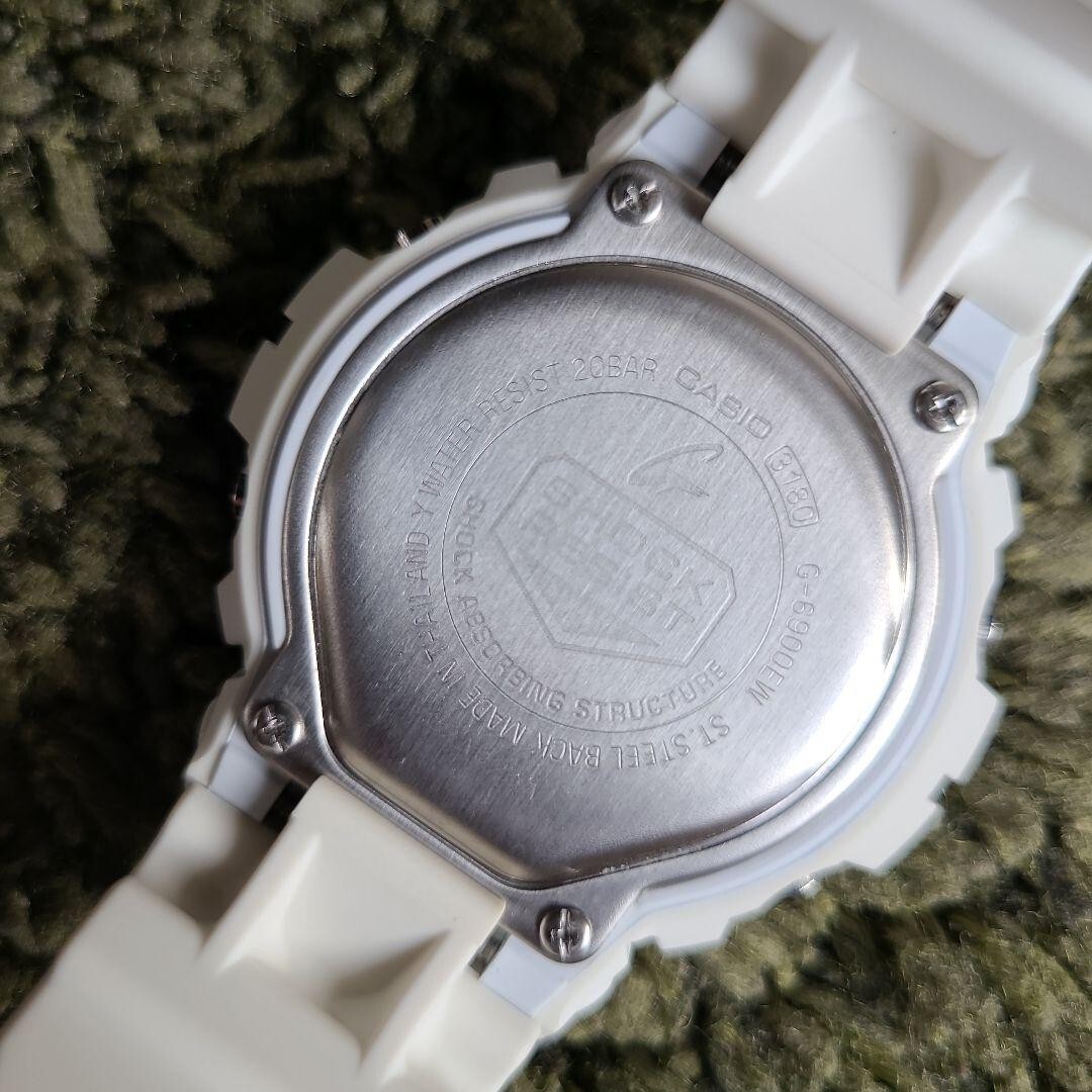 CASIO G-SHOCK G-6900EW-7JF White x Green Limited Console CASIO G-SHOCK G-6900EW-7JF White x Green Limited Console