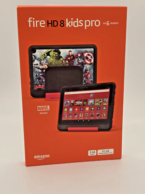 Das neue Amazon Fire HD 8 Kids Pro Tablet | 32GB | 12 Gen. 2024 | Marvel Avenger