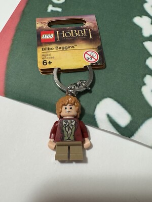 LEGO The Hobbit - Bilbo Baggins LOTR - 850680 Keychain. Free Shipping. C3