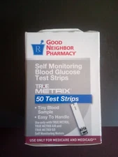 true metrix test strips 50 count