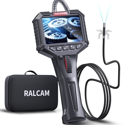 Ralcam 2-Way 210°Articulating Borescope 6.2mm Industrial Endoscope 3.3Semi Rigid