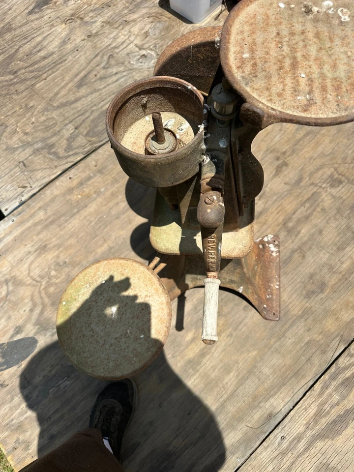 Separador centrífico crema manivela de hierro fundido antiguo vintage Delaval Nº 10 Foto 4 de 4