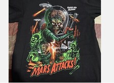 Stan Lee Swings the Mighty Typewriter of Doom on Mars Attacks Promo Card 8