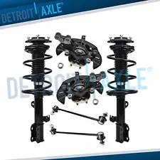 Front Steering Knuckles Wheel Hub Struts Sway Bars for 2003-2008 Toyota Corolla