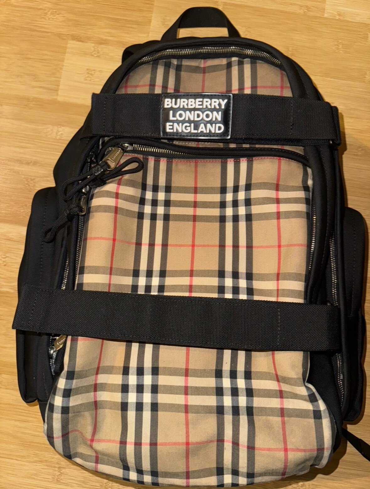 Burberry Large Backpack - Authentic -  Rare - Lug… - image 1