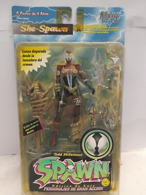 ''She Spawn'' Spawn Serie 4 Action Figuren 1995 Mc Farlane Toys MOC