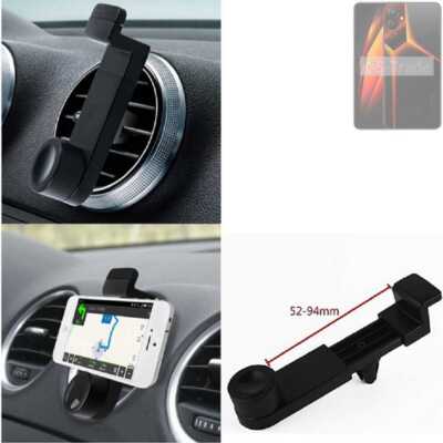 Handyhalterung Lüftungsschlitz Auto-Halter für Tecno Pova 4 Pro KFZ Auto Unive
