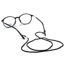 6 pack Black Anti-slip Nylon Eyeglass Strap Glasses Holder Eyewear Neck Cord