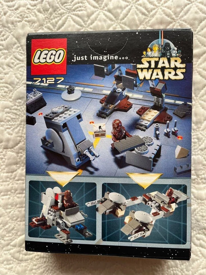 LEGO 7127 Star Wars Episode VI Imperial AT‑ST Walker 2001 Vintage Retired Rare - Image 2 of 4