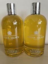 Image of MOLTON BROWN BUSHUKAN BATH & SHOWER GEL 2 X 300ml BN