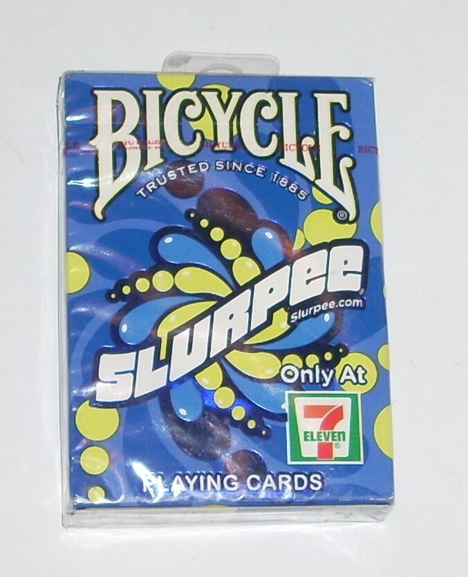 New 2020 Bicycle 7-Eleven Slurpee Blue Deck Playing Cards -Made in