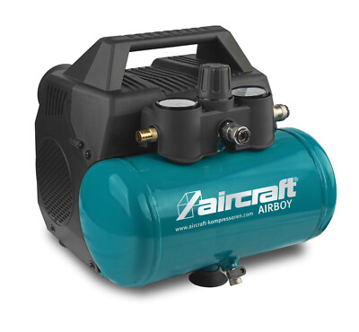 Druckluft Kompressor AIRBOY 131 OFE Tragbar & Ölfrei 230V 8 bar 107 l/min SILENT