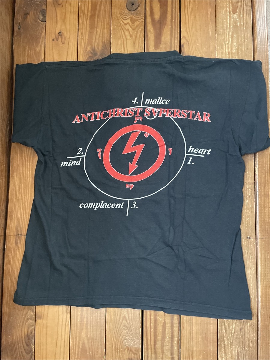 Vintage 90s Marilyn Manson Antichrist Superstar Bootleg Rap Vintage 90s Marilyn Manson Antichrist Superstar Bootleg Rap
