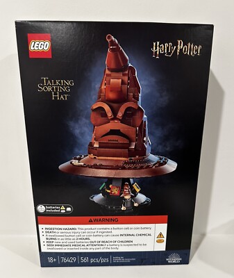 NEW! LEGO  Harry Potter  Talking Sorting Hat  76429 561 pcs Wizarding World