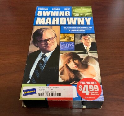 Owning Mahowny Philip Seymour Hoffman VHS VCR Video Tape Used Movie