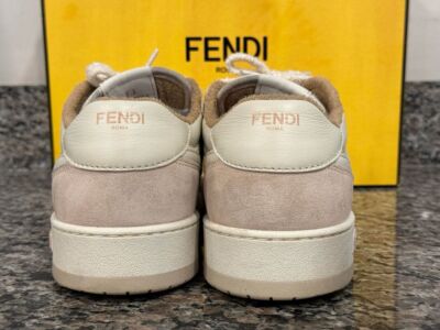 Fendi Match Sneaker Fendi Logo Sneakers White / Pink Women Fendi Match Sneaker Fendi Logo Sneakers White / Pink Women