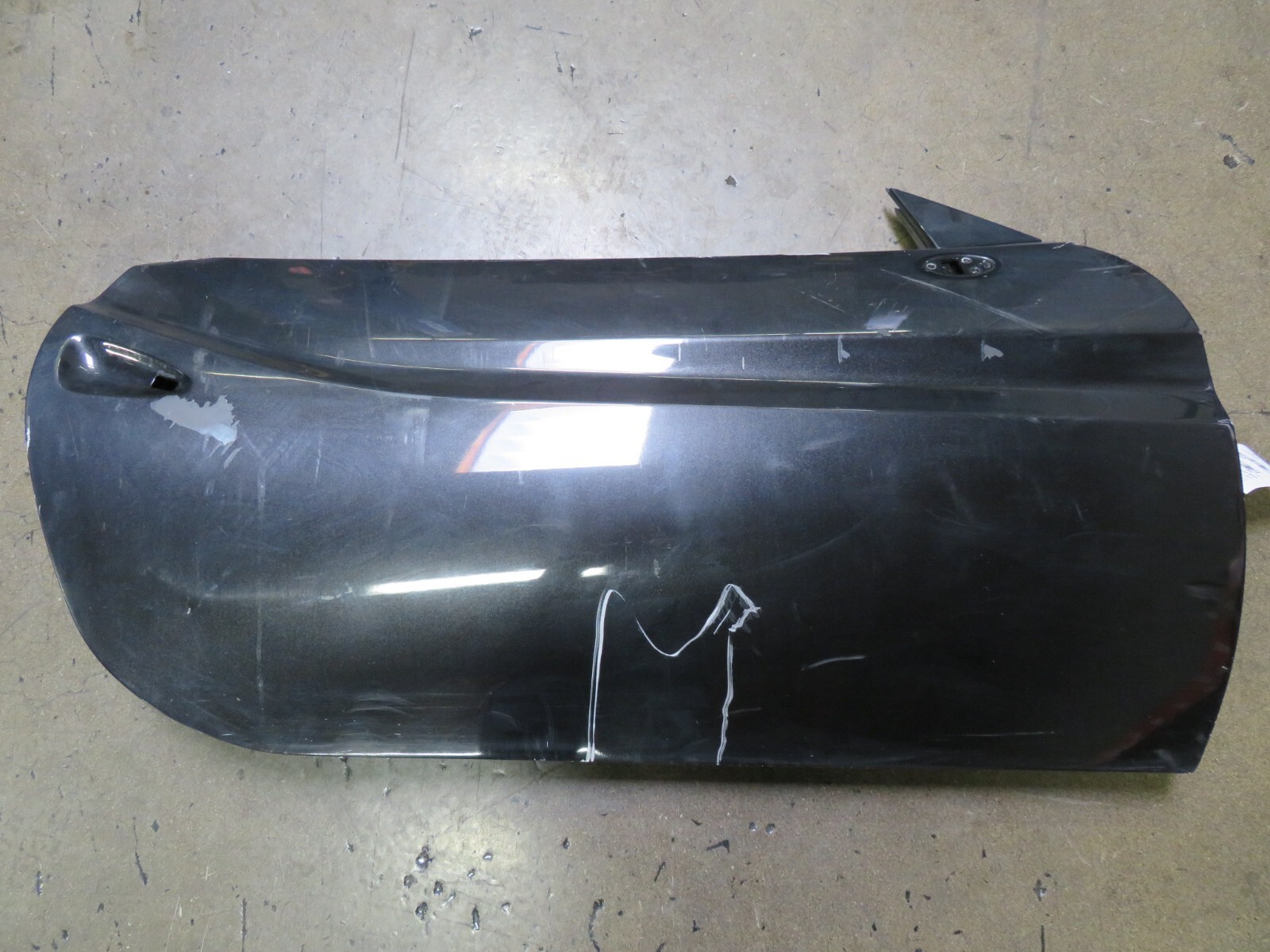 Ferrari California, RH, Right, Front Door Shell, Nero Daytona, Dmg, Used