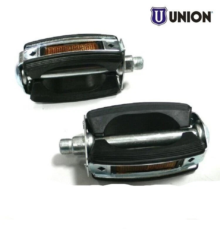 UNION COPPIA PEDALI NERI PIAGGIO BOXER 50 PRIMA SERIE