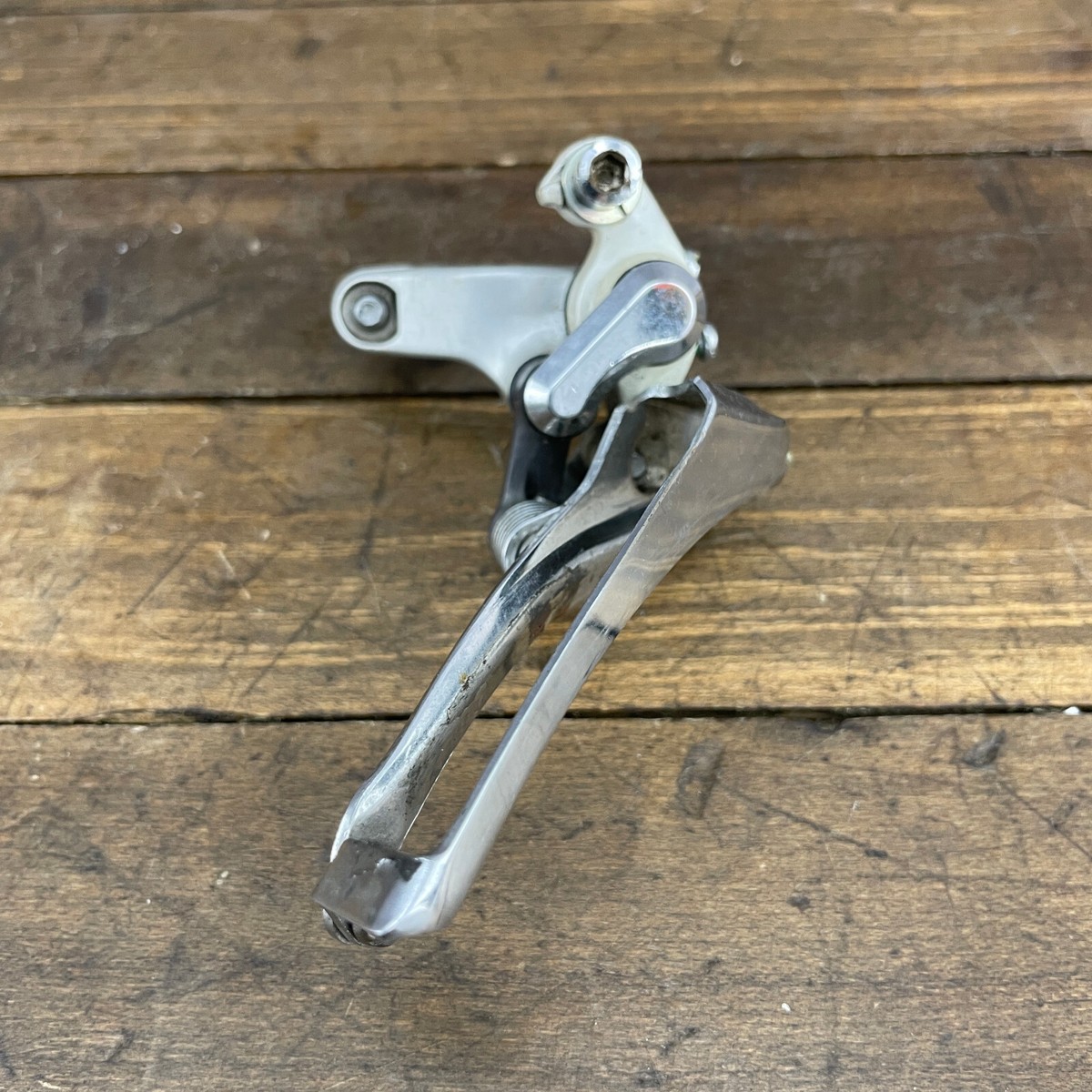 シマノ　サンテ Vintage Shimano Sante Front Derailleur FD-5000 White Double 28.6