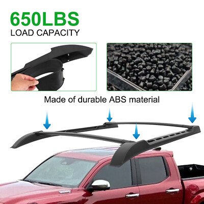 Top Roof Rack Cross Bars for 2024 25 Toyota Tacoma Double Cab Roof Side Rails