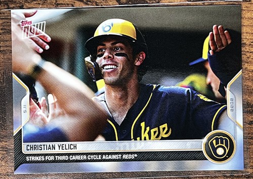 2022 Topps Now 167 Christian Yelich