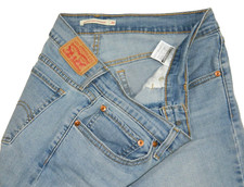 Women's Levi's Jeans 414 Relaxed Straight Denim Blue Tag 30 measured Size 32x30