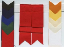 NEW!!  Double Loop Scottish Kilt Hose Flashes / Garters