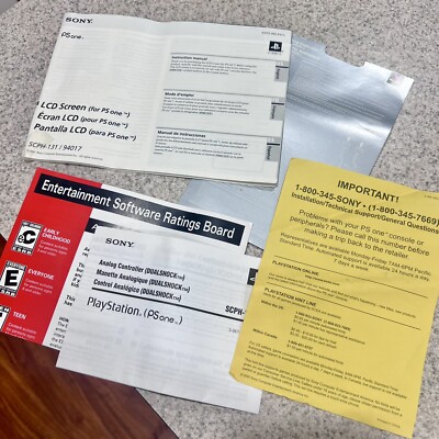 Sony Playstation PS1 PSone Boxed Combo (SCPH-101) Complete! Ready