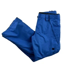 DC EkoTek 10,000 Blue Performance Cargo Ski/Snow Pants • 36x32