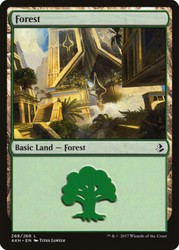 Forest (268) - Amonkhet - Basic Land - MTG