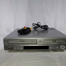 Daewoo DV-6T821N DVD and VHS Player Combo with AV Cable No Remote