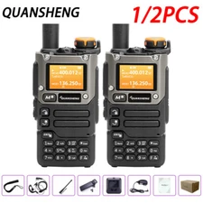 1/2PCS QUANSHENG UV-K6 5W WEATHER ALERT AIR BAND RADIO WIRELESS FREQUENCY RADIO