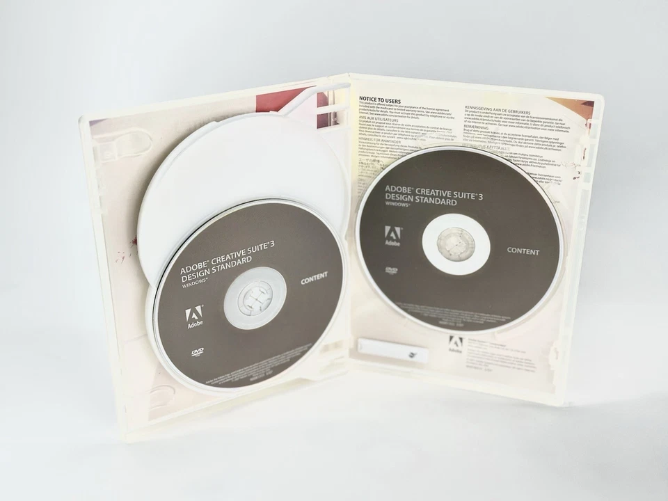 Adobe Creative Suite 3 Design Standard Macintosh MAC W/ Adobe Acrobat FAST SHIP - Image 4 of 4