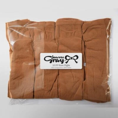 Joanna Grey - Women's 15 Denier Knee High - 10 Pairs - ONE-SIZE