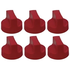Gas Stove Knobs 50 mm Pack of 5 Cooking Control Accessories for BBQ Flat Oven