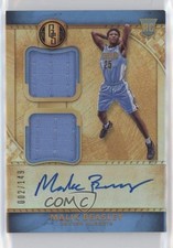2016 Panini Gold Standard Rookie Jersey Double 2/149 Malik Beasley #254 Auto 1u6