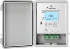 Astronomic Electronic Timer Switch 2-Circuit 30Amp IP65 Waterproof 120-277 VAC