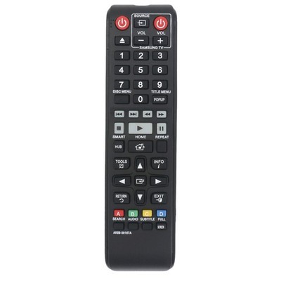 AK59-00167A Replace Remote Fit for Samsung Blu-ray Player AK59-00167A BD-F6700