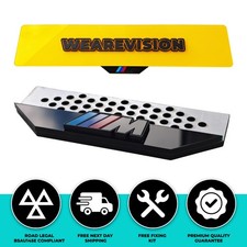 BMW M Sport Nummernschild Auto Emblem Halter Rahmen - Premium erhöhtes Logo Design