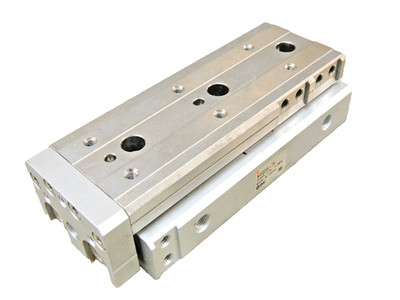 SMC   MXQ20L-75   20 MM  Bores  X  75 MM Stroke  Precision Linear Slide Table