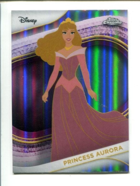 2025 Topps Chrome Disney Refractor #120 Princess Aurora
