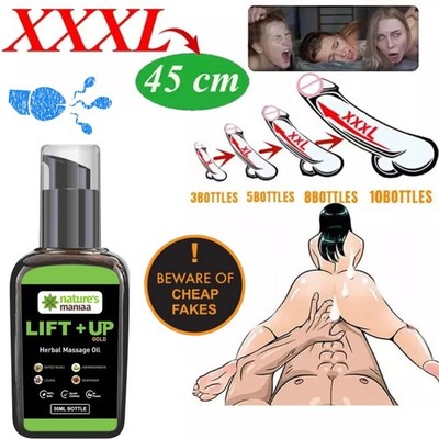 Herb Lift-Up Massage Oil Male Enhancer Pure & Natural S. energy| 1.6 Fl oz