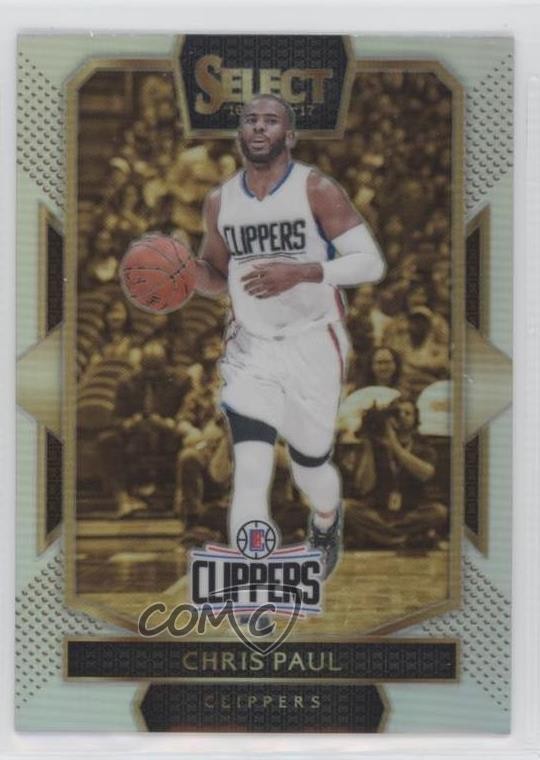 2016-17 Panini Select Courtside Silver Prizm Chris Paul #210 1yj
