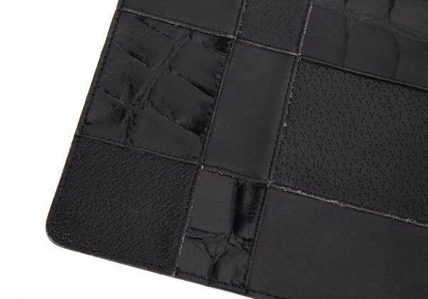 COMME des GARCONS Patchwork Zip Pouch Black - image 4