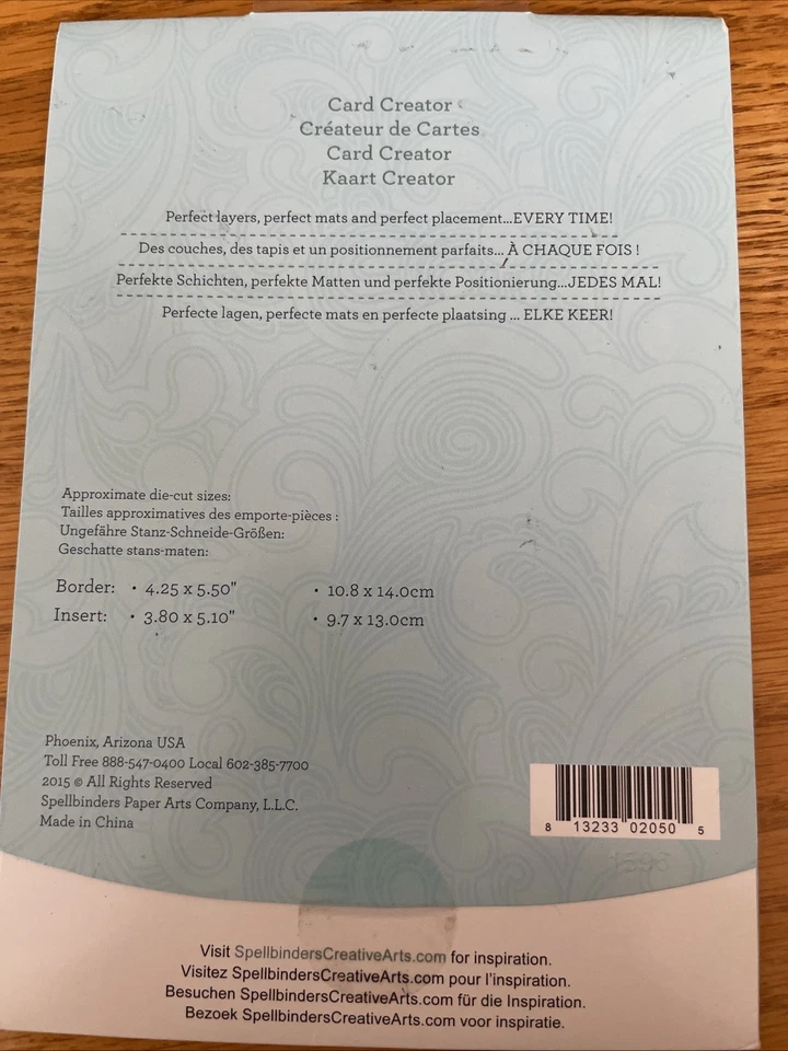 Spellbinders Dies LOT-4 Shapeabilities Nestabilities Floral, Decor, Oval Frames - Image 3 of 4