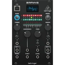 Behringer BRAINS Eurorack Module Oscillator Multi-Engine OLED Display USB Update