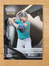 2026 Topps Chrome Black- Eugenio Suarez Refractor, #47/199