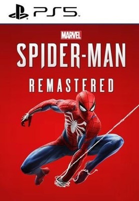 MARVEL SPIDER-MAN REMASTERED DIGITAL -- PLAYSTATION 5 PS5 READ! Digital
