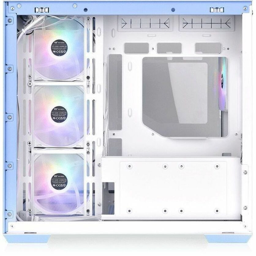 Корпус средней башни Thermaltake View 380 ТГ ARGB Hydrangea Blue