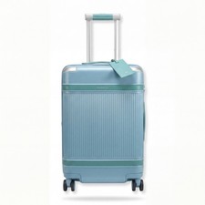 Paravel Aviator Carry-On Plus Spinner Suitcase Travel Luggage Marine Blue
